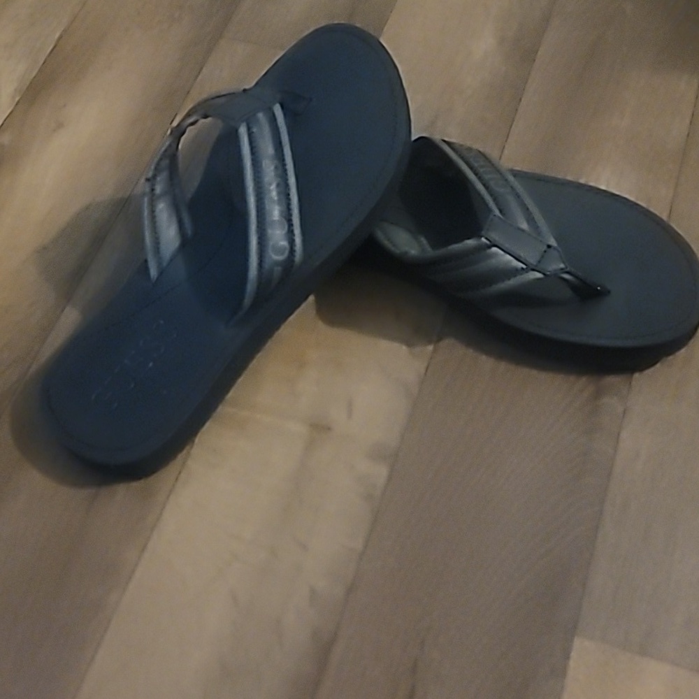Mens Guess Flipflops Size 12
